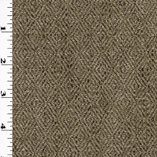 Chenille Tan Slub Weave | Heavy Upholstery Fabric | 54 Wide | By the Yard