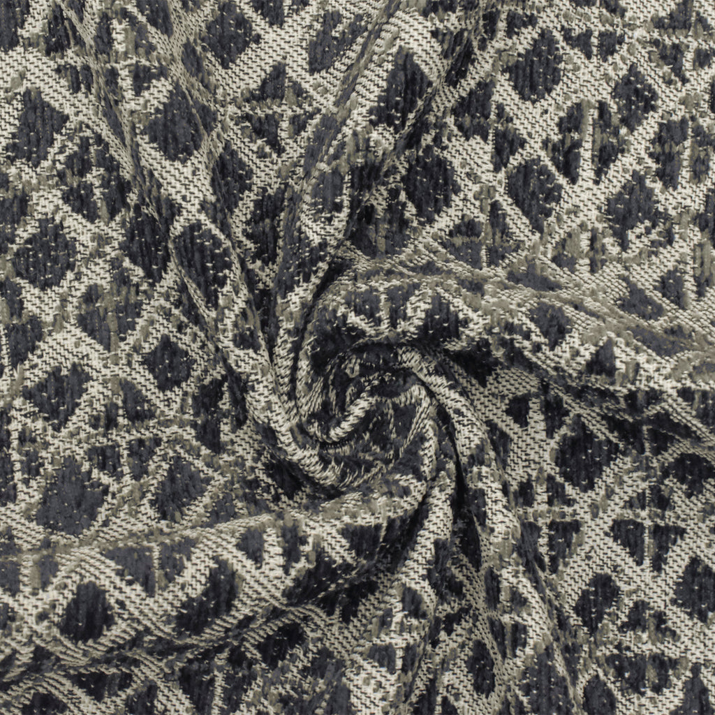 Peachtree Fabrics Gray Solid Color Chenille Upholstery Fabric by Decorative Fabrics Direct