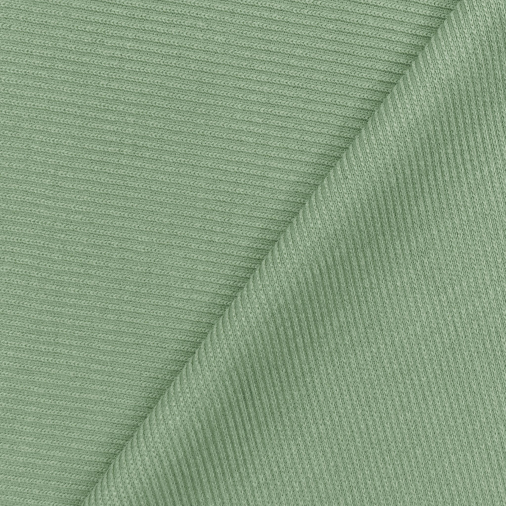 Lime Green Ribbed Knit Fabric Texture Picture